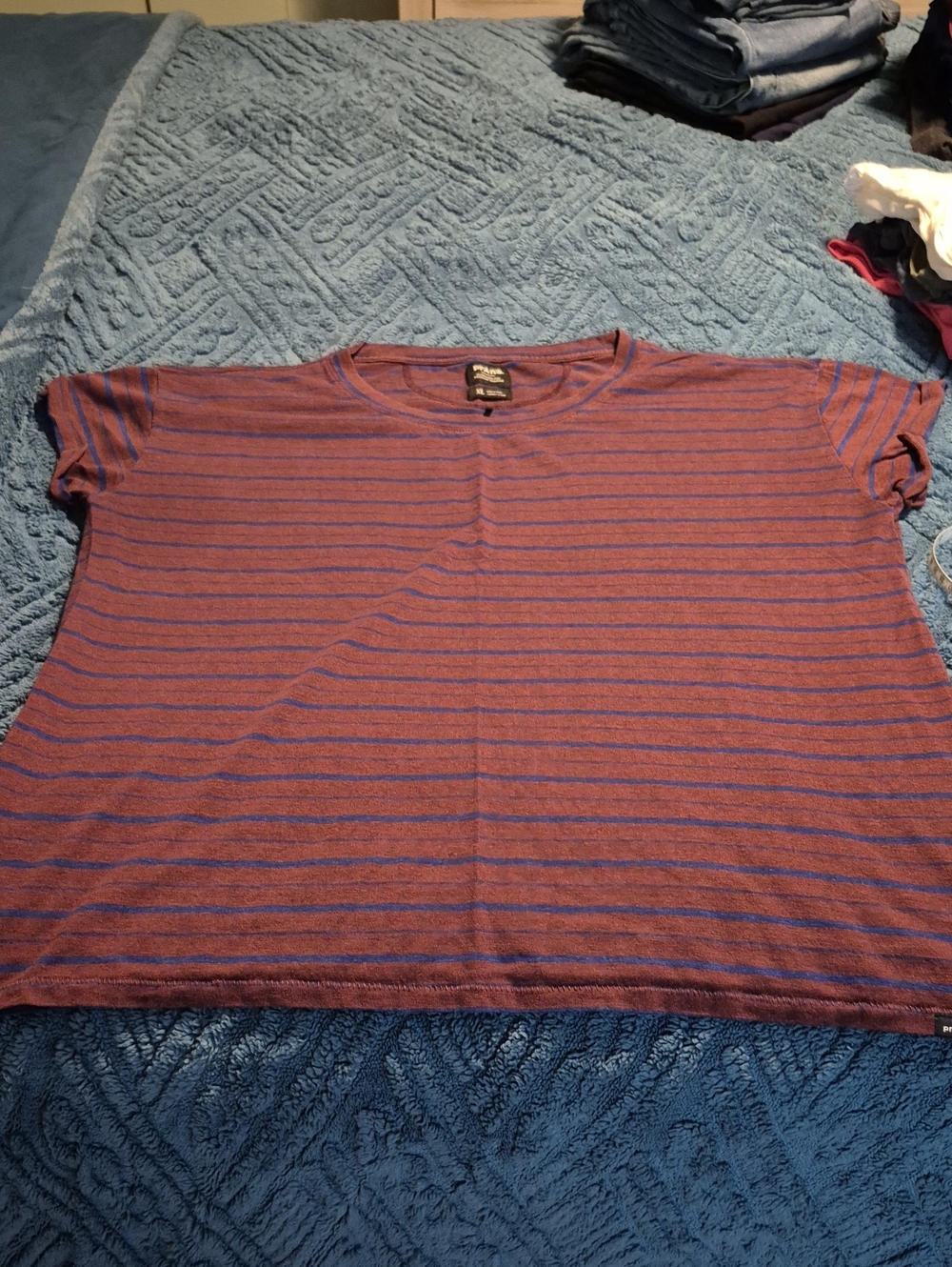EUC Prana Cuffed Short Sleeve Cozy Tee Sz XL